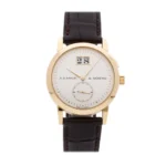 A. Lange & Söhne Saxonia 105.001 34MM Yellow Gold Champagne Dial