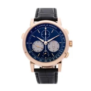 A. Lange & Söhne Saxonia 424.037 43MM Rose Gold Triple Split