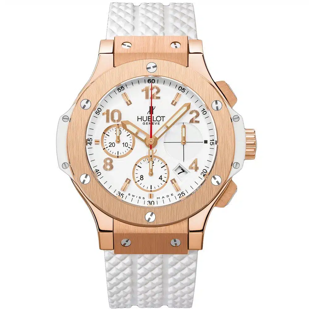 Hublot 341.pe.2010.rw Big Bang Chronograph 41mm Midsize Watch