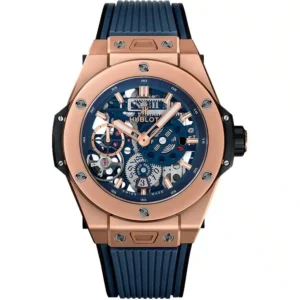 Hublot 414.OI.5123.RX Big Bang Meca-10 45mm Mens Watch King Gold Blue