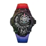 Hublot 909.QDRB.1120.LR Tourbillon Black Dial