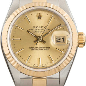 Ladies Rolex Datejust Ref 79173 Champagne Dial (2)