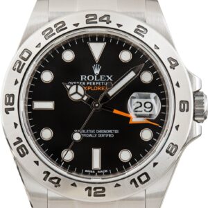 Men's Rolex Explorer II 216570 Black Dial