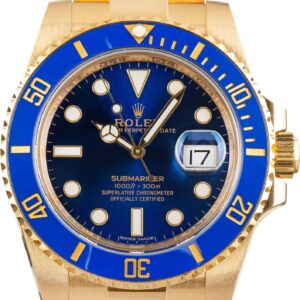Men's Rolex Submariner 116618 Blue Dial