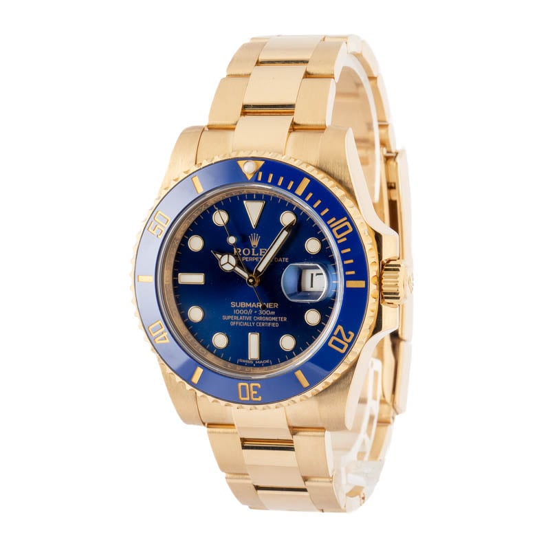 Men's Rolex Submariner 116618 Blue Dial - Image 5