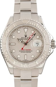Men's Rolex Yacht-Master Ref 16622 Platinum Dial (1)
