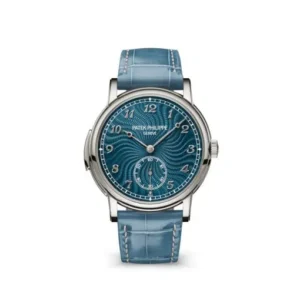 Patek Philippe 5178G-012 GRAND Complications Blue Dial Blue Leather Strap