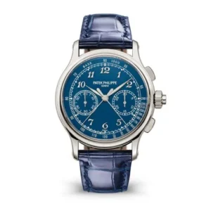 Patek Philippe 5370P-011 Grand Complications Blue Dial Blue Leather Strap