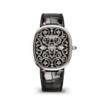 Patek Philippe 5738-51G-001 Golden Ellipse Black Dial Black Leather Strap (1)