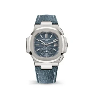 Patek Philippe 598060G-001 Nautilus Blue-Gray Dial Blue-Gray Leather Strap