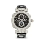 Patek Philippe 6300-400G-001 GRAND Complications Black Dial Black Leather Strap