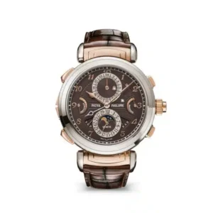 Patek Philippe 6300GR-001 GRAND Complications Brown Dial Brown Leather Strap