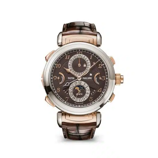 Patek Philippe 6300GR-001 GRAND Complications Brown Dial Brown Leather Strap