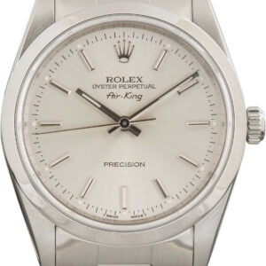 Rolex Air-King 14000 Silver Dial (2)