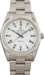 Rolex Air-King Ref 14000 White Dial (3)