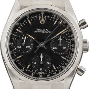Rolex Chronograph Pre-Daytona Ref 6238 Black Dial (3)