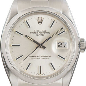Rolex Date Ref 1500 Silver Dial (3)