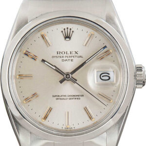 Rolex Date Stainless Steel 1500 Silver Dial (3)