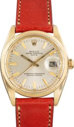 Rolex Date Yellow Gold 1503 Silver Dial