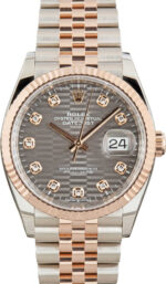 Rolex Datejust 36 Ref 126231 Slate Fluted Motif Dial (2)