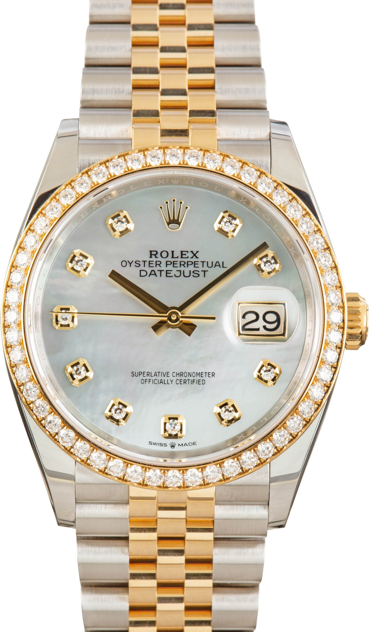 Rolex Datejust 36 Ref 126283 Mother Of Pearl Dial - Image 3