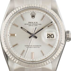 Rolex Datejust 36 Ref 1601 Silver Dial