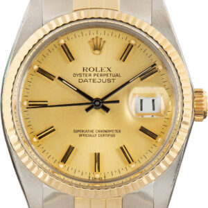 Rolex Datejust 36 Ref 16013 Champagne (4)