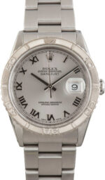 Rolex Datejust 36 ref 16264 Silver Dial Thunderbird (3)