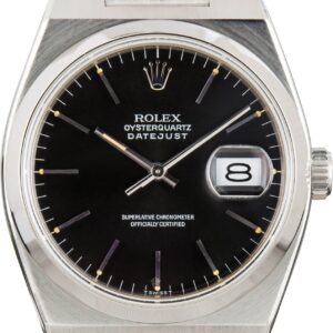 Rolex Datejust Oysterquartz 17000 Black Dial