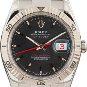 Rolex Datejust Ref 116264 Thunderbird Black Dial (2)