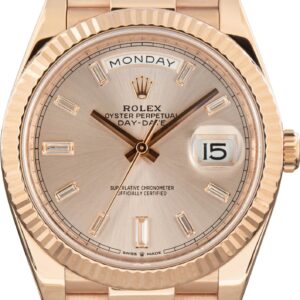 Rolex Day-Date 40 Ref 228235 Sundust Diamond Dial