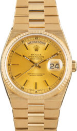 Rolex Day-Date OysterQuartz Ref 19018 Yellow Gold (1)