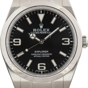 Rolex Explorer Ref 214270 Black Dial (4)
