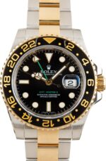 Rolex GMT-Master II Steel & Gold 116713 Black Dial