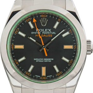 Rolex Milgauss Ref 116400v Black