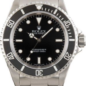 Rolex No Date Submariner Ref 14060 Black (1)