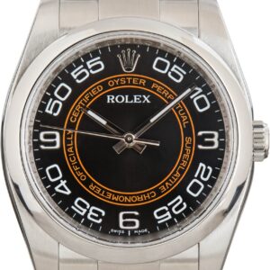 Rolex Oyster Perpetual 116000 Black Arabic Dial