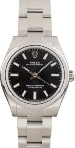 Rolex Oyster Perpetual 31 ref 277200 Black Dial