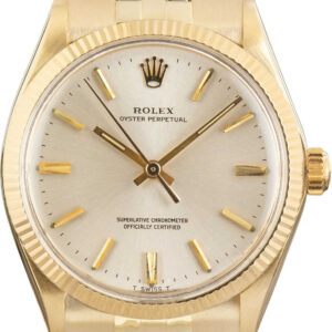 Rolex Oyster Perpetual 34 Ref 1005 Yellow Gold (1)
