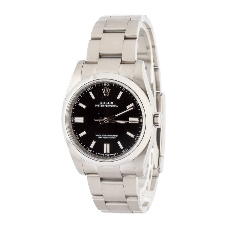 Rolex Oyster Perpetual 36 Steel 116000 Black Dial - Image 4