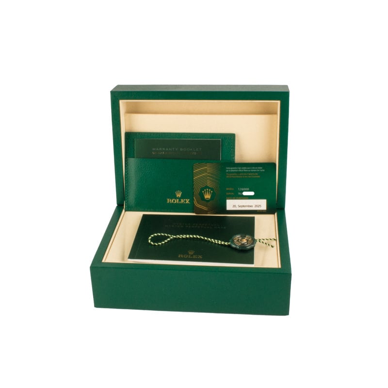 Rolex Oyster Perpetual 36 ref 126000 Pistachio Dial - Image 2