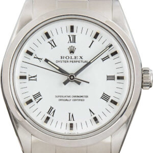 Rolex Oyster Perpetual Ref 1002 White Dial (1)
