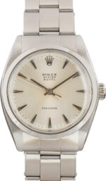 Rolex Oyster Precision Ref 6426 Silver Index Dial (3)