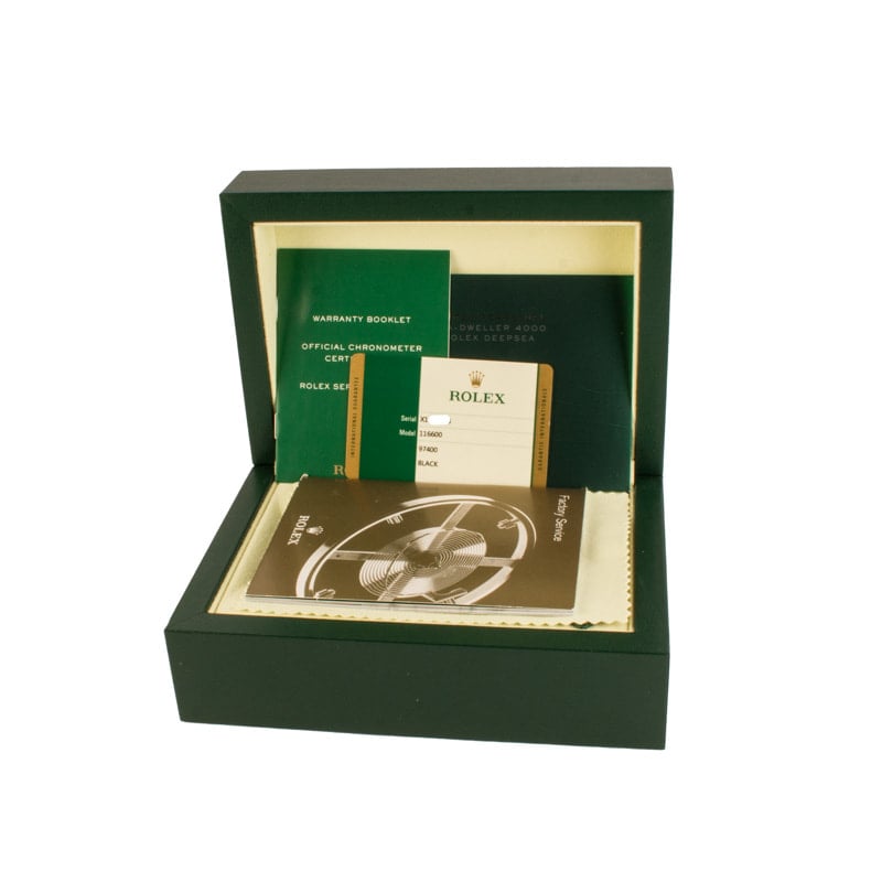 Rolex Sea-Dweller Black Dial 116600 Stainless Steel - Image 2