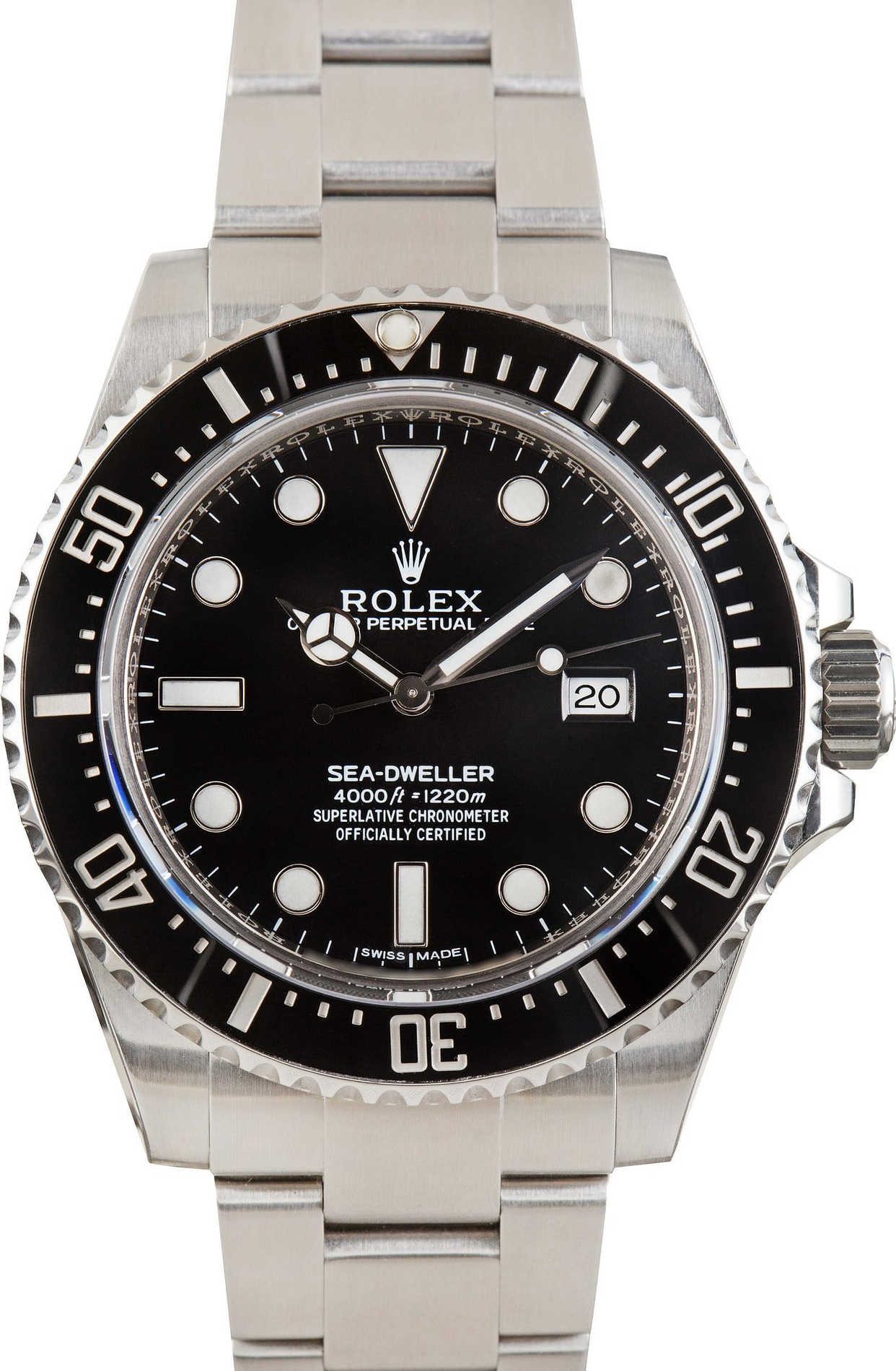 Rolex Sea-Dweller Black Dial 116600 Steel Oyster (3)