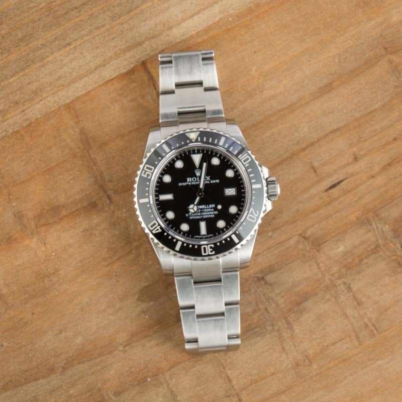 Rolex Sea-Dweller Black Dial 116600 Steel Oyster - Image 5
