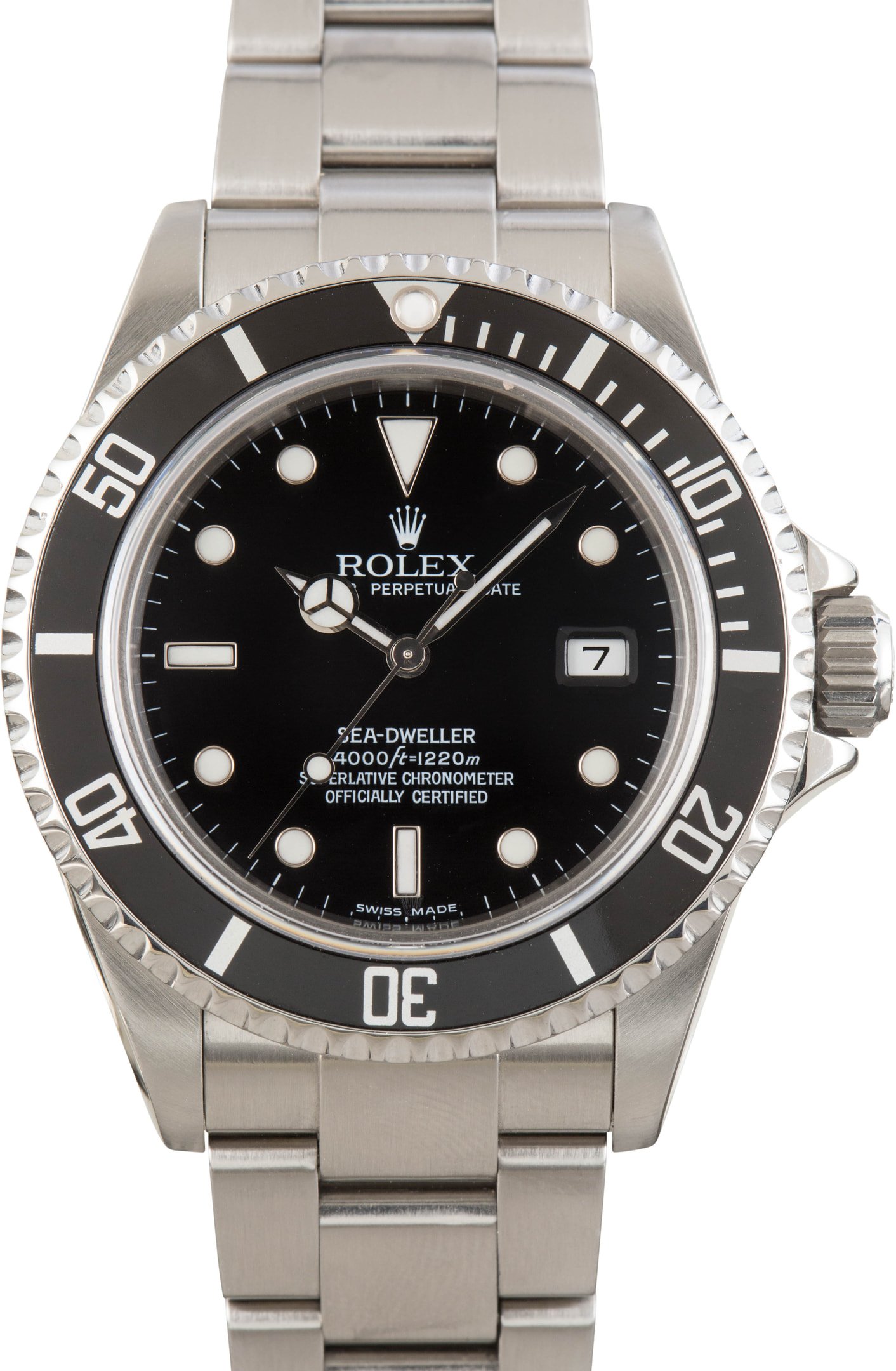 Rolex Sea-Dweller Stainless Steel 16600T Black Dial - Image 4