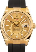 Rolex Sky-Dweller Ref 326238 Champagne Dial
