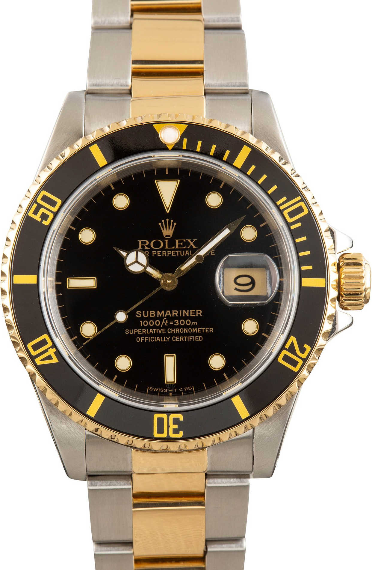 Rolex Submariner 16613 Steel & 18k Yellow Gold (2)