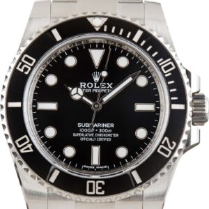 Rolex Submariner Black Dial 114060 Stainless Steel